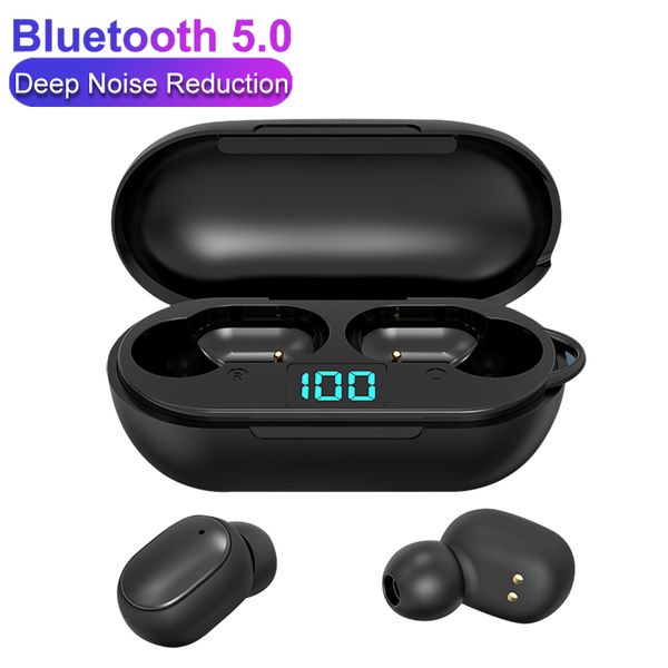 

к 2020 году новые н6 беспроводная гарнитура bluetooth гарнитура 5.0 спц высококачественный мини в ухо спорт работает гарнитура с коробка зар