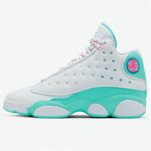 

13 gs aurora green womens sneakers 13s women basketball shoes sports trainers size 36-40, Black
