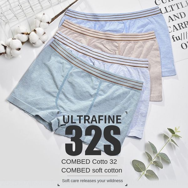 

ll0ff men's boxer cotton men's boxers boxer teenager student high underwear shorts and shorts school students loose comfortable co, Black;white