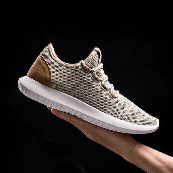 

air mesh sneakers brand men male casual shoes for outdoor walking jogging lac-up breathable plus size zapatos hombre, Black