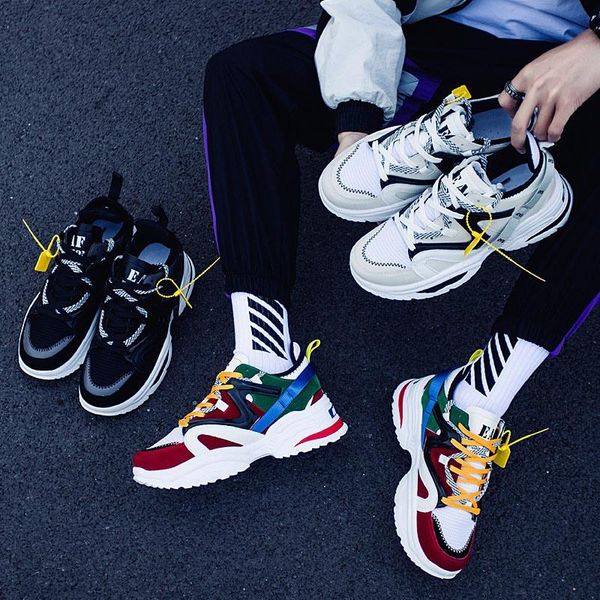

sneakers hococal men 2019 mens shoes casual sneaker fashion trainers tenis masculino adulto chaussure homme zapatillas hombre deportiva, Black