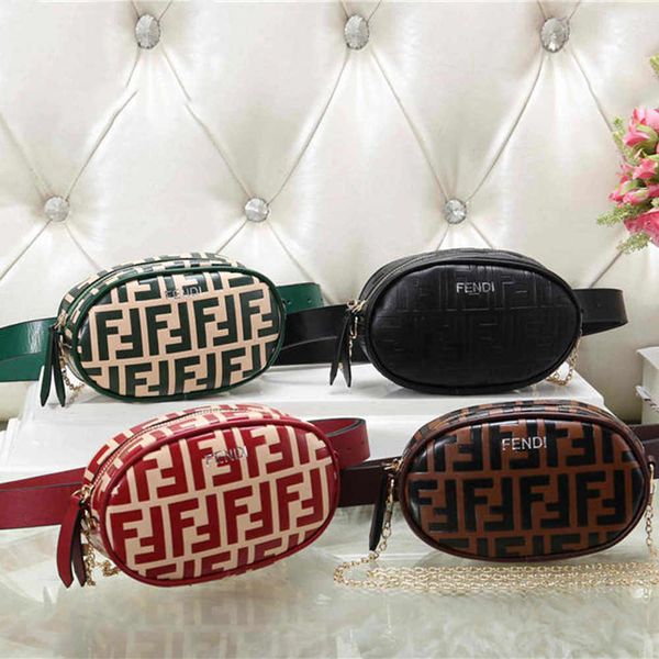 

De igner handbag luxury wai t bag women fannypack with ff letter new fa hion brand belt bag for lady che t bag