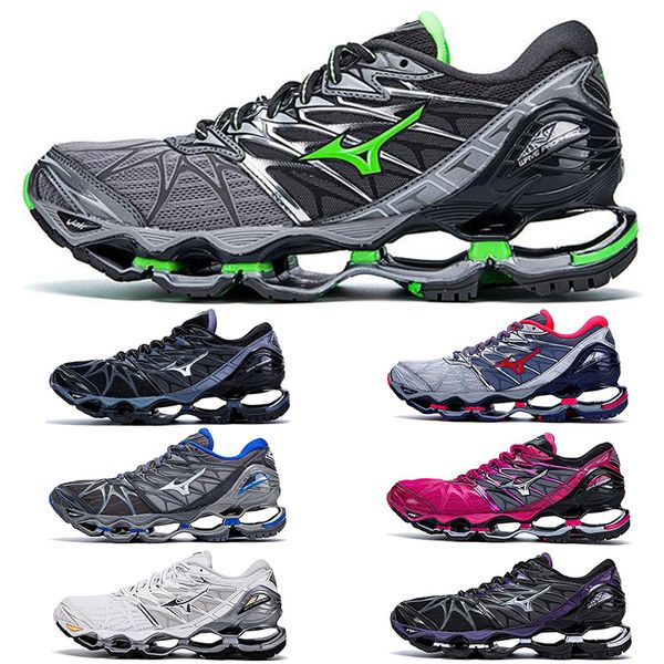 

Новый Mizunos Wave Пророчество 7 Для Мужчин Женщин Тренеры Спорт Оригинальные Mizunos 7 s По