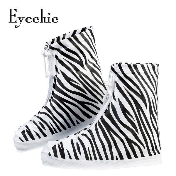 

eyechic waterproof shoes covers rain covers for shoes, White;pink