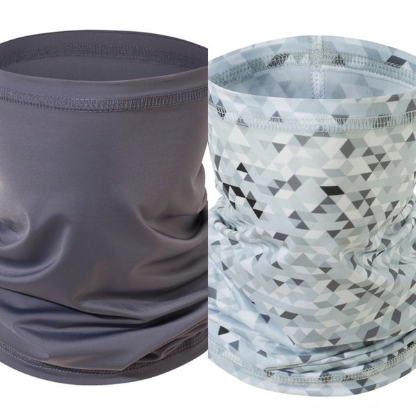 

ha7og new outdoor scarf windproof uv hiking bandana ski hiking neck fishing scarf cycling face mask protection climbing headwear, Black