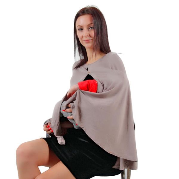 

buttons mother outing breastfeeding privacy towels good toughness and strong endurance baby feeding nursing cover, White