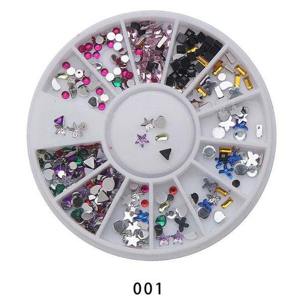 

nail art rhinestones glitters acrylic tips decoration manicure nail drills manicure for nails art deco crystals accessories, Silver;gold