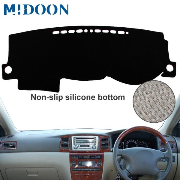 

midoon for corolla altis 2003-2006 car styling covers dashmat dash mat sun shade dashboard cover capter custom 2004 2005