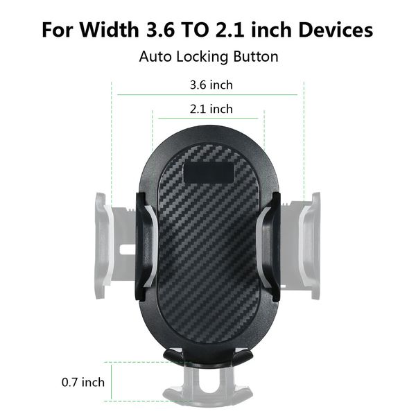 

kisscase car phone holder for iphone adjustable holder for phone in car windshield stand car mobile support smartphone voiture