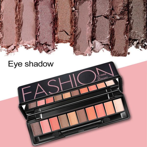 

new 10 colors professional for women eyeshadow palette glitter eye palette matte silky pigments eye shadow makeup s1