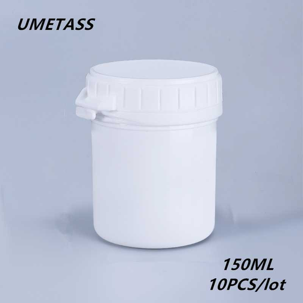 

umetass 150ml empty cosmetic jar for candy cream lotion makeup container with inner lid grade bottle 10pcs/lot