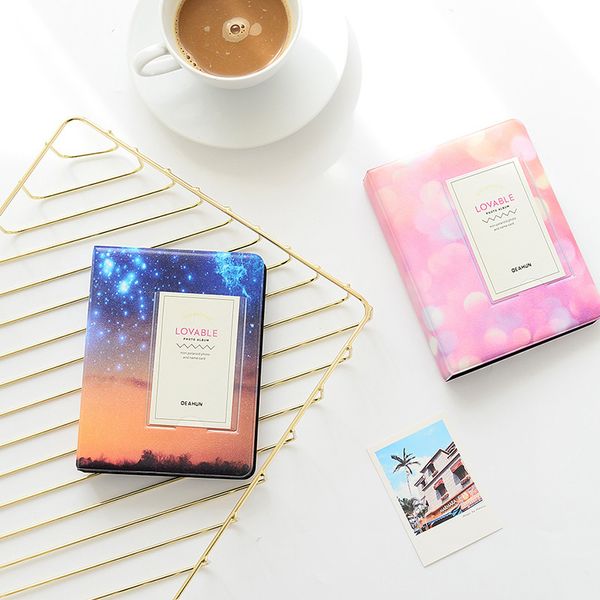 

1 pcs p 64 pockets 3 inch storage name card holder for instax mini js23