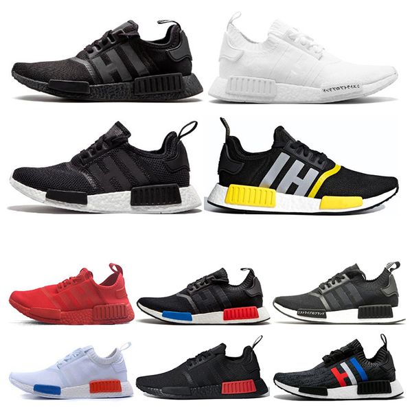 

Classic R1 Japan triple white black men women running shoes bred Og cream Oreo camo mens trainers women sport sneakers size 36-45