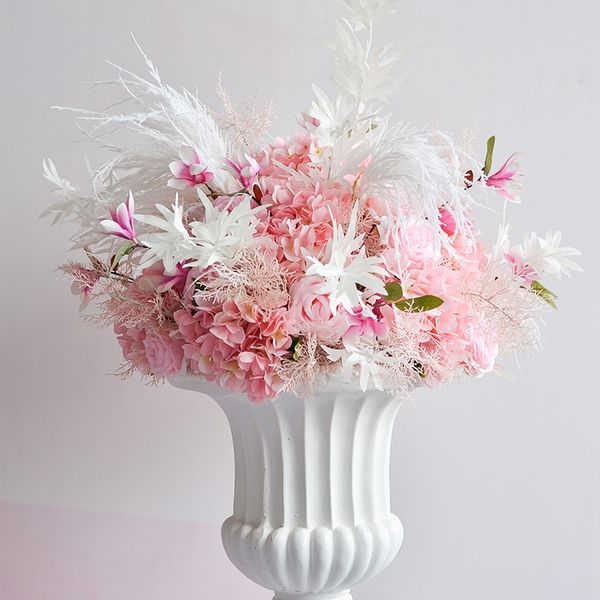 

wedding centerpieces flower pot ball road flower wedding simulation party decoration prop shopping mall event layout