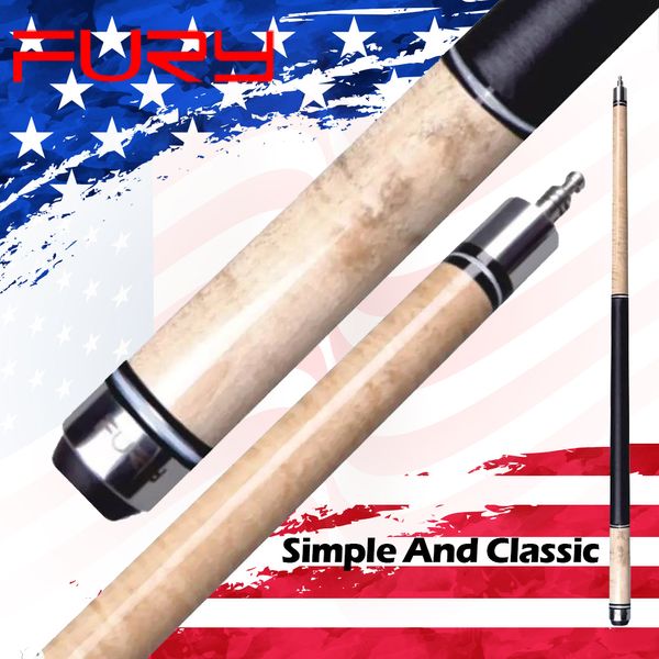 

fury official store pool cue na2 11.75mm&13mm tiger tip special selected maple shaft taco billar classic sketch cue stick new