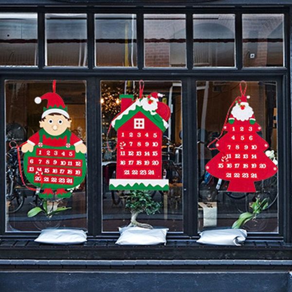 

christmas countdown calendar advent calendar with 24 days for christmas decor e65b