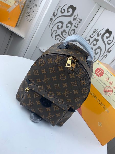 

european and american style designer backpack men and women designer luxury handbag wallet canvas handbag shoulder bag large backpack ms007, Blue;gray