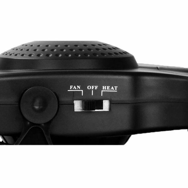 

cooling heater fan defroster demister 12/24v black abs 150w tool 1pc car