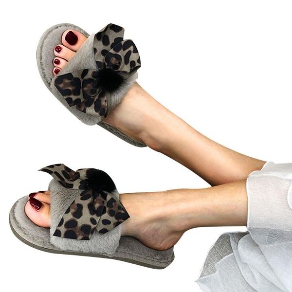 

new bow cotton slippers shoes woman winter warm indoor slipper plus velvet cute winter warm indoor non-slip home shoes #yl10, Black