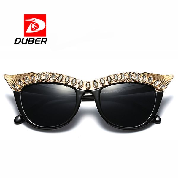 

luxury gold cat eye sunglasses for women fashion rhinestone sun glasses brand designer lady sunglasses uv400 designer sunglasses, White;black