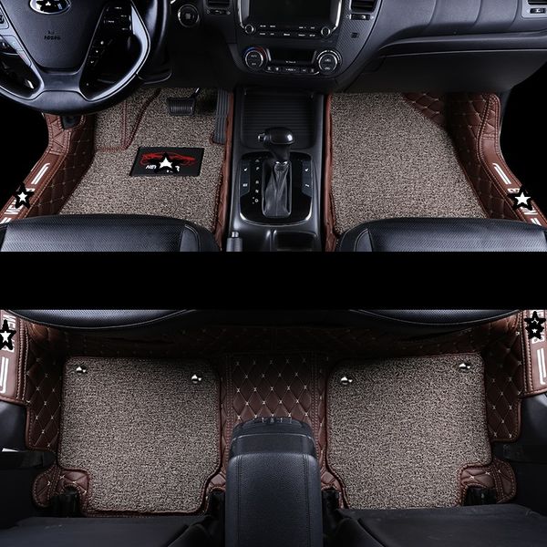 

automovil mouldings decorative protector interior accessories automobile modified modification carpet car floor mats for kia