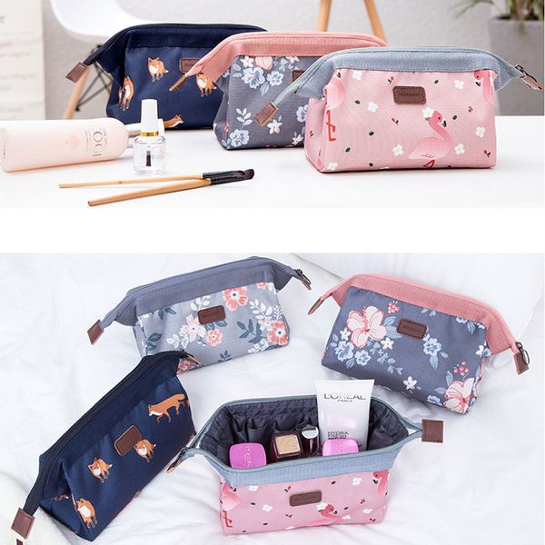 

New Multifunction Purse Box Travel Makeup Cosmetic Bag Toiletry Case Pouch Magic Bag For Female Women Cosmetic Bags
