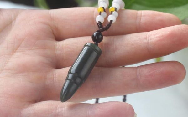 

factory c1 jade pendant xinjiang hetian bullets natural jade wholesale shipping ndkmu