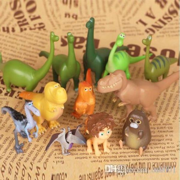 

dinosaurs animals doll action figure toy 12pcs cute model doll gift for kids birthday gift cake decoration family ornament