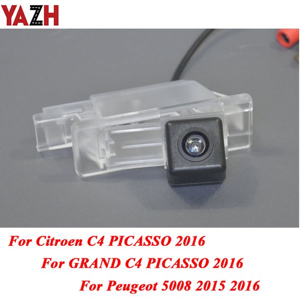

yazh 170 degree rear view camera for grand c4 picasso / 5008 2016 hd ccd waterproof night vision packing camera car