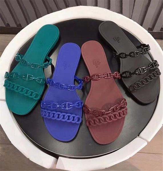 

2020 spring and summer new pearl hemp rope woven flat bottom slippers word drag women shoes flat heel slippers trend simple#151, Black