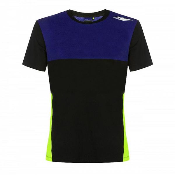 

бесплатная доставка 100% хлопок moto gp синий / черный футболка tee adult yz yzf r1 m1 racing джерси для команды yamaha