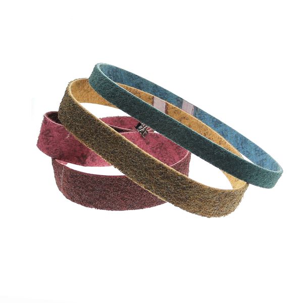 

non-woven nylon sanding bands very coarse to fine fiber abrasive belts