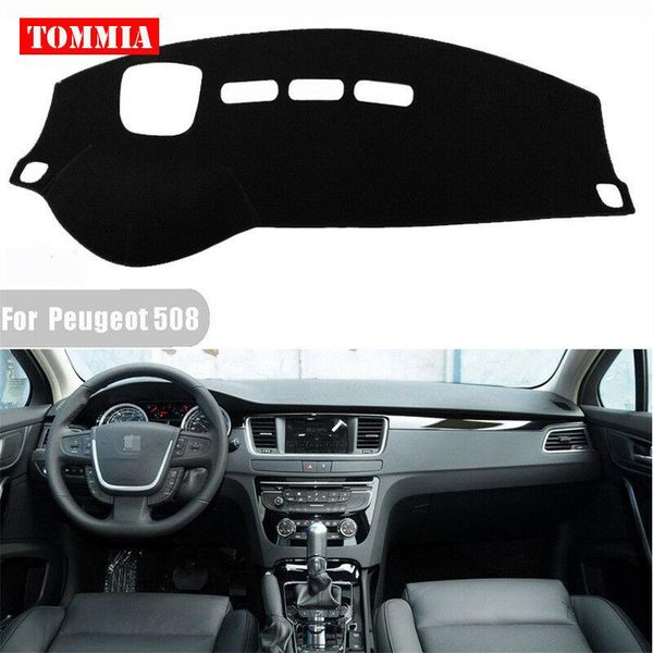 

for peugeot 508 2010-2015 dashboard cover non slip dash mat sun shade carpet pad
