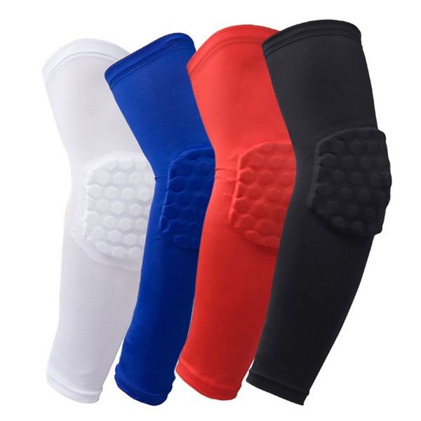 

1pc cycling arm sleeve elastic arm guard gym basketball shooting elbow protector pads sports safety arms warmers, Black;gray