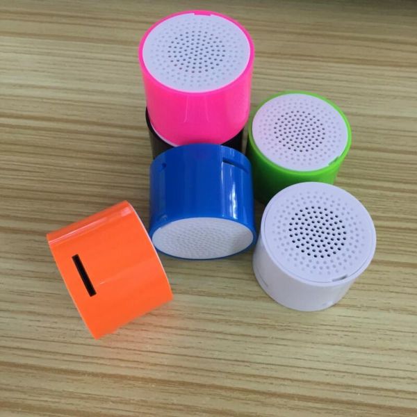 

100шт hot mini speaker card mp3 внешний звук mp3-плеер спорт музыка walkman портативный динамик друзья подарки el387