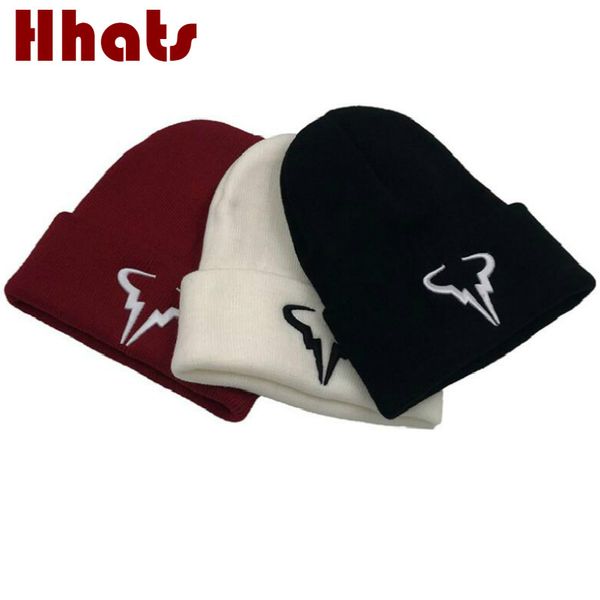 

рафаэль надаль winter hat for men теплые любителей тенниса женщины трикотажные hat открытый лыжный bonnet спорт skullies beanie женский cap