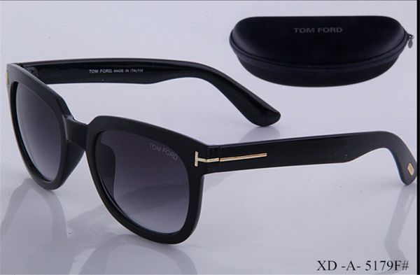 

2020 new luxury qualtiy new fashion 5179 tom sunglasses for man woman erika eyewear ford designer brand sun glasses with original box, White;black