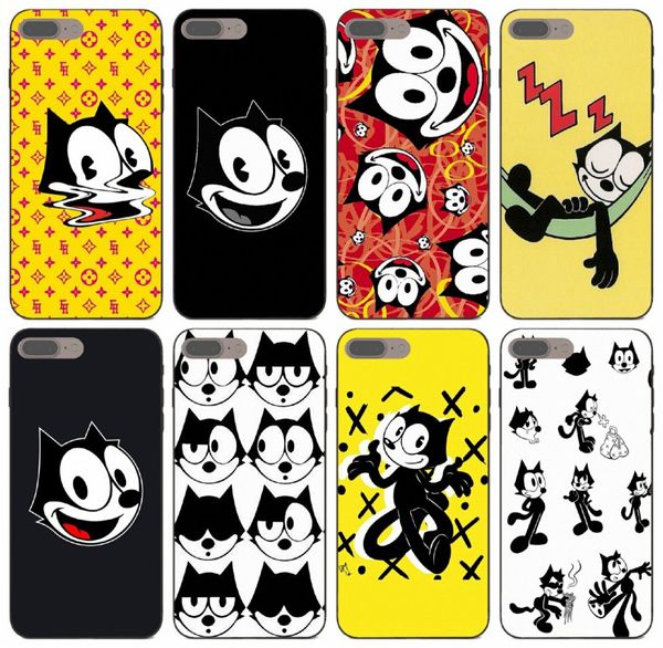 

[tongtrade] felix the cat new plush toy case for iphone 11 pro x xs max xr 8s 8 7s 7 plus galaxy a70 a70s a730 huawei p smart xiaomi 4 case