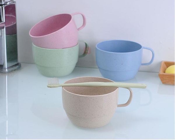 

соломы пшеницы окр cup pure color чашка молоко кофе чай пшеничных соломы чашка воды полоскание кубок мода кружка wy198q