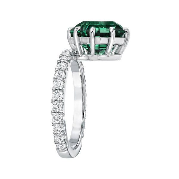 

yofashion desgin ring big square sky green stone rings for women jewelry wedding engagement gift luxury inlaid stone rings, Slivery;golden