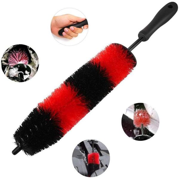 

car brush wheel hub special car hair brush tire soft hair cleaning beauty supplies