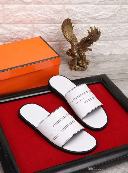 

men izmir sandalsdesigner shoes designer shoes leather flat lightweight comfortable men bathroom slippers fashion beach shoes 61