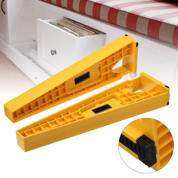 

1 set drawer slide mounting tool cabinet installation jig box cabinet hardware install guide tool