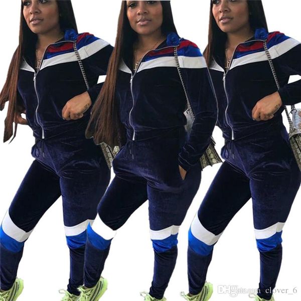 

женский комбинезон с длинным рукавом дизайнера комбинезон сексуальными облицованы модами свободного комбинезоном молнии шеи удобных одежд же, Black;white