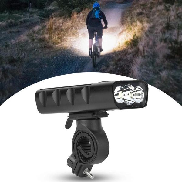 

aluminum bicycle light usb charging bt3 three eyes one car light usb charging
