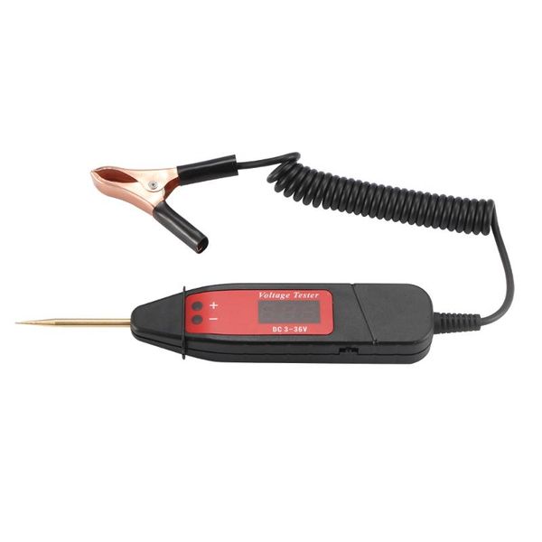 

new voltage detector sensor tester electrical test pen car truck motorcycle light lamp test tool voltage indicator dc 3v-36v