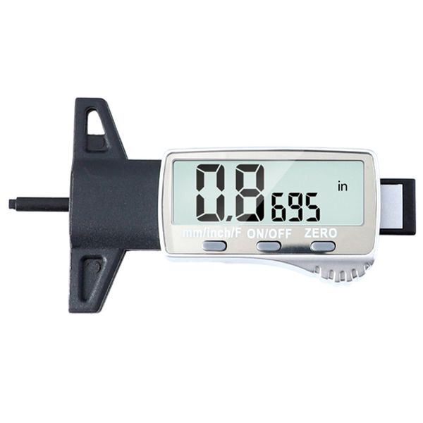 

digital tread depth gauge 0-25.4mm/0.01mm metric/inch/fraction big lcd display caliper wheel tread depth meter measuring tools