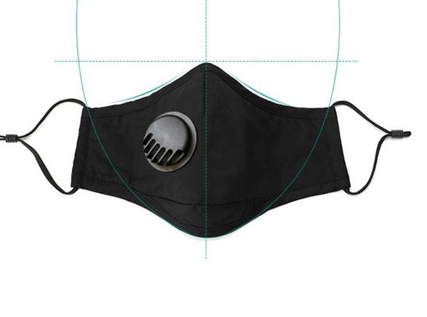 

with breathing valve face mask anti-dust smoke pollution washable reusable more safer pure cotton mask protection pm2.5