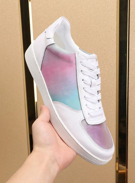 

new 2019 luxembourg shoes designer rivoli boombox casual shoes 3m white leather brand trainer men low fashion leisure shoes with box ss, Black