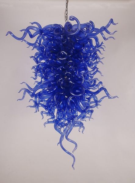 

custom decorative mouth blown glass chandeliers high ceiling decoration customized colored blown glass chandelier lightings